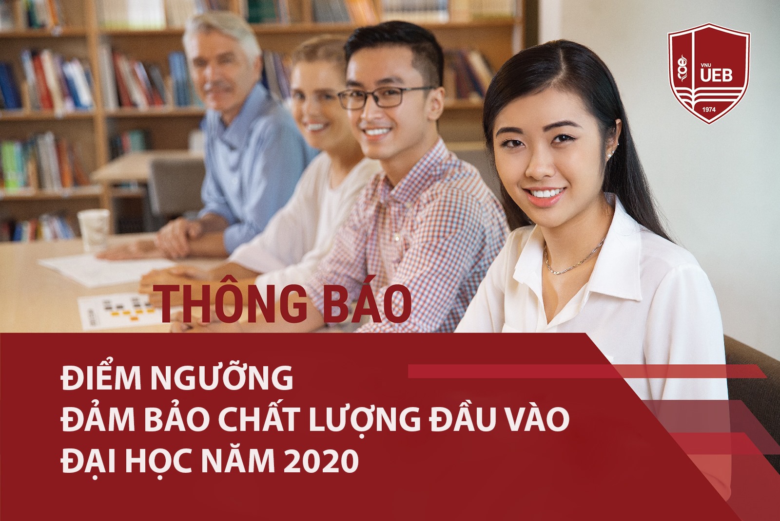 Điểm ngưỡng đảm bảo chất lượng đầu vào Trường Đại học Kinh tế - ĐHQGHN năm 2020